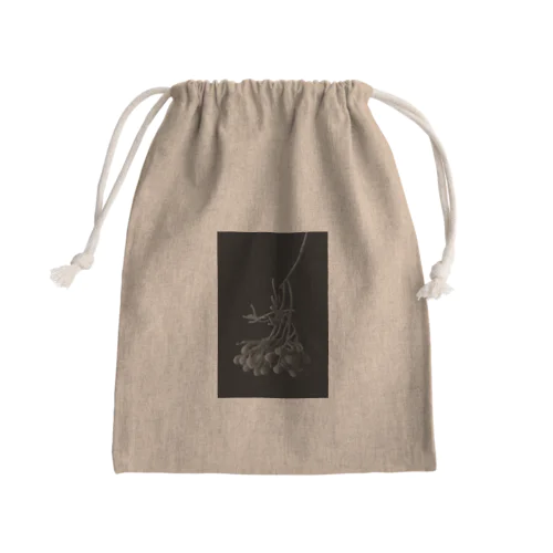 ボタニカル Mini Drawstring Bag