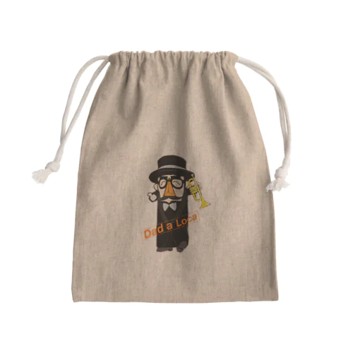 Dad-a-LOCA オリジナルグッズ Mini Drawstring Bag