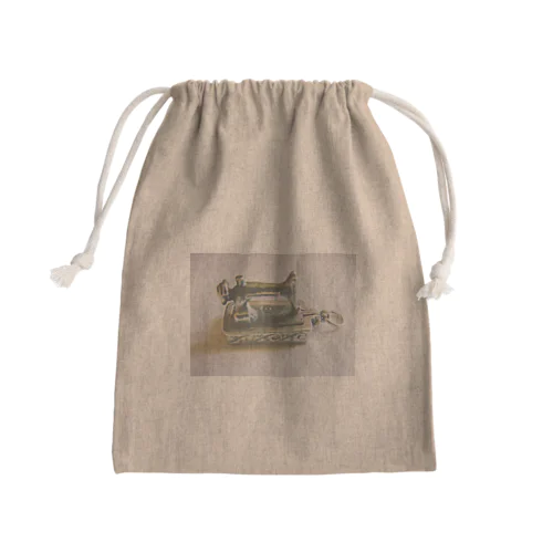 ミシンの銀細工 Mini Drawstring Bag