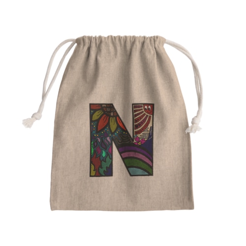 【N】ew ME JAPAN Mini Drawstring Bag