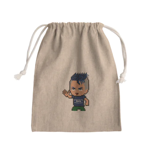 おいっす！ロクサイさん:5周年Ver Mini Drawstring Bag