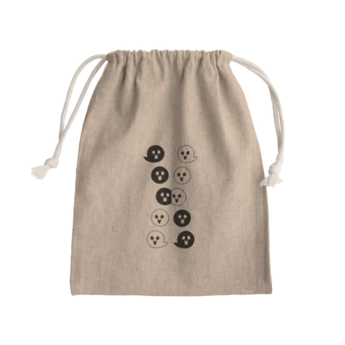 すれ違うたまとコン Mini Drawstring Bag