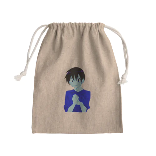 情緒不安定 Mini Drawstring Bag