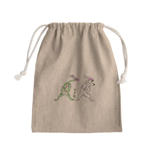 ヲタ芸 Mini Drawstring Bag