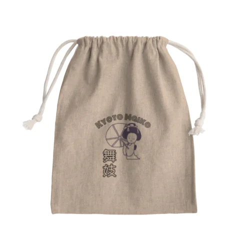 Kyoto Maiko 舞子さん Mini Drawstring Bag