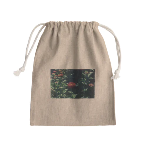 ヒャクニチソウ Mini Drawstring Bag