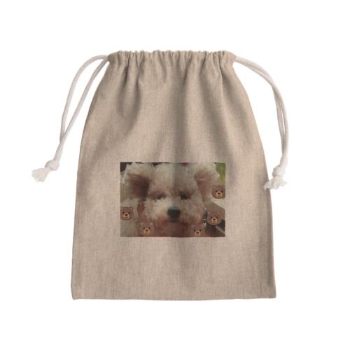 うちの犬 Mini Drawstring Bag