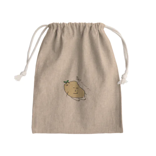 ぽ Mini Drawstring Bag