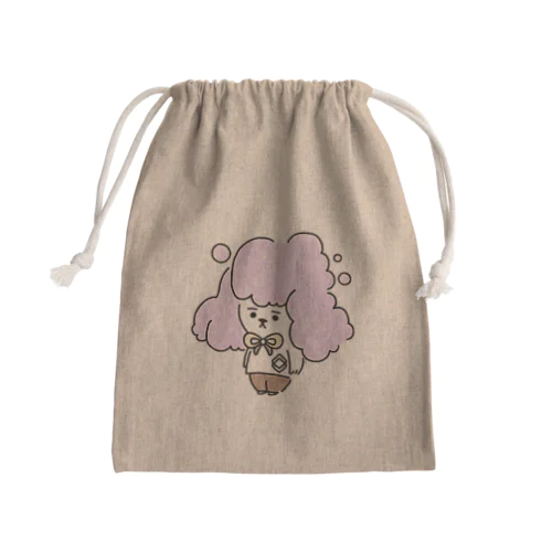 シールちゃん Mini Drawstring Bag