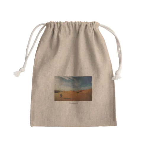 Merzouga 01 / ベルベル人の生活 Mini Drawstring Bag