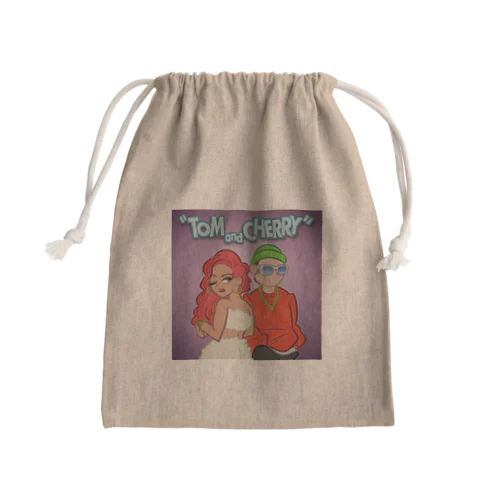 トムチェリ巾着 Mini Drawstring Bag