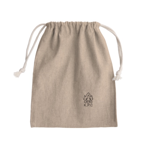 【全2色】巾着袋（焚き火） Mini Drawstring Bag