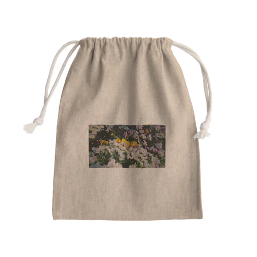 公園のお花をDispoで撮ったらエモエモだった件 Mini Drawstring Bag