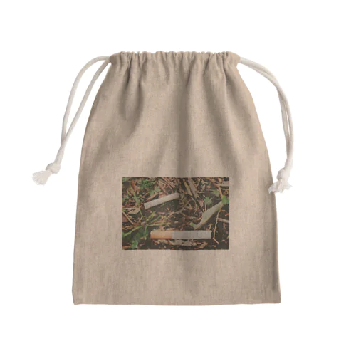 煙草の墓場 Mini Drawstring Bag