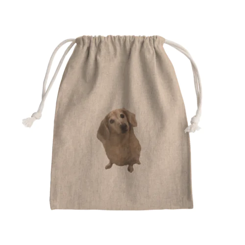 はてなくう Mini Drawstring Bag