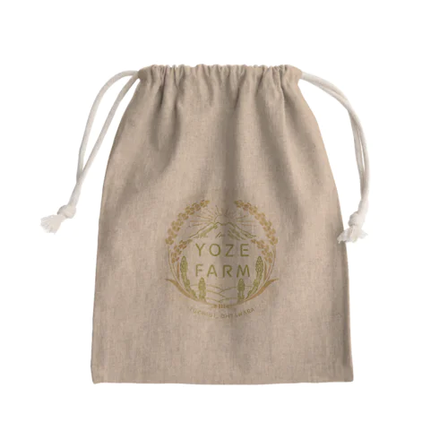 YOZE FARMグッズ Mini Drawstring Bag