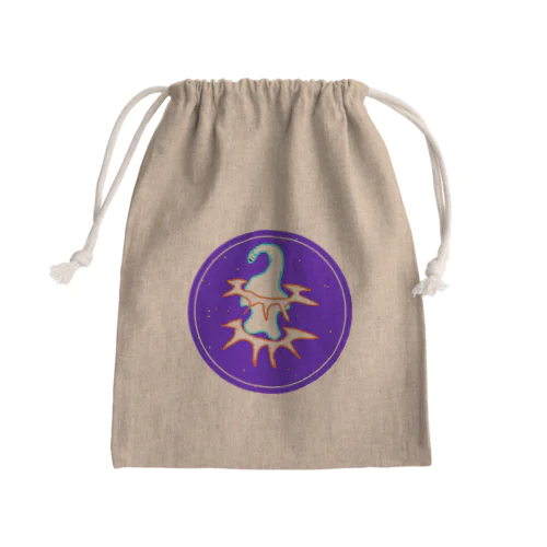 にゃりにゃり君 Mini Drawstring Bag