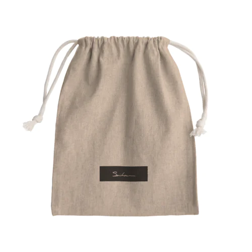 saikouan ロゴ巾着 Mini Drawstring Bag