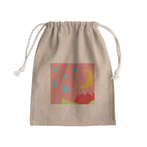 ちゅーりっぷとあめ Mini Drawstring Bag