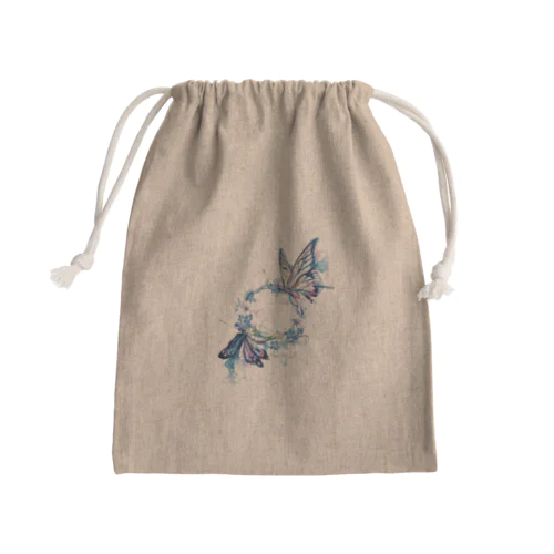 羽化 Mini Drawstring Bag