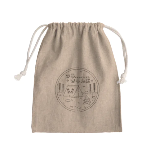 つるきゃんぷ 丸 Mini Drawstring Bag