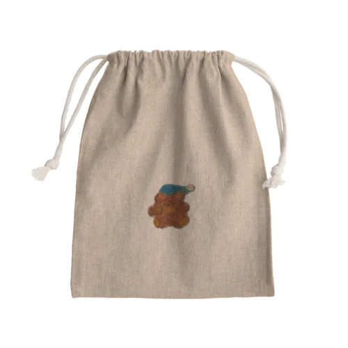 ねむねむべあ Mini Drawstring Bag