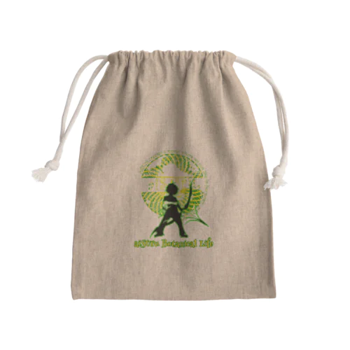 あいするボタニカルライフ Mini Drawstring Bag