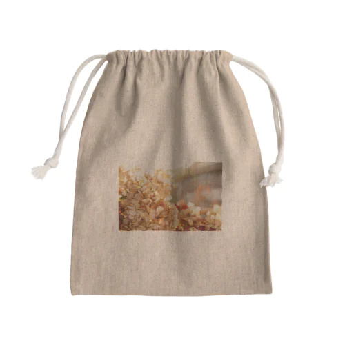 夕陽、紫陽花。 Mini Drawstring Bag