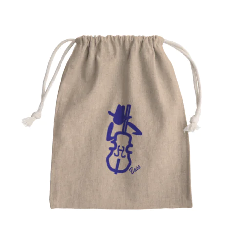 Woodbass Pictogram Mini Drawstring Bag