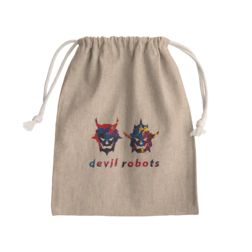 DEVIL-LOGO Mini Drawstring Bag