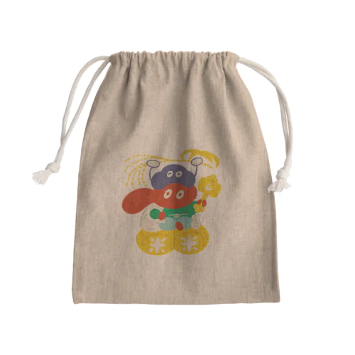 大出世祈願☆浜松大黒天狗👺 Mini Drawstring Bag