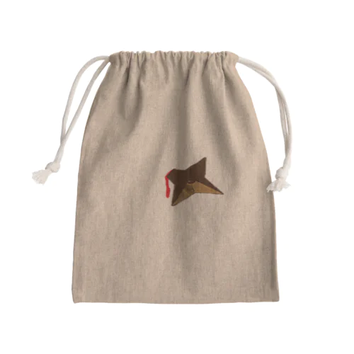 サクッと手裏剣 Mini Drawstring Bag