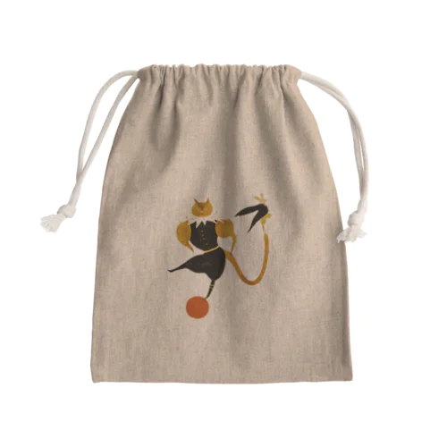 ピエ・ロロ兄弟 Mini Drawstring Bag