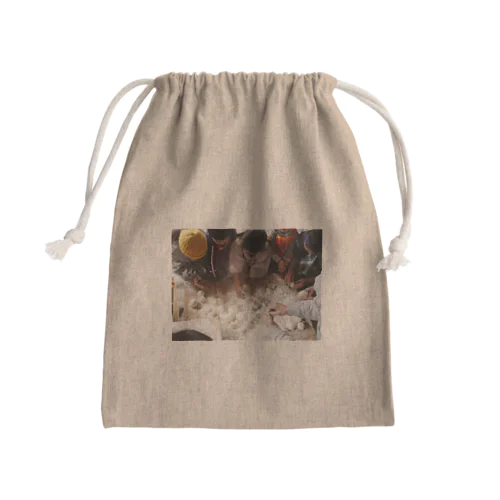 ＭＯＣＨＩＴＳＵＫＩ(まるめる) Mini Drawstring Bag