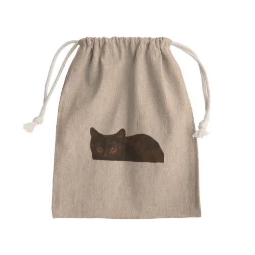 のぞきみちゃん Mini Drawstring Bag