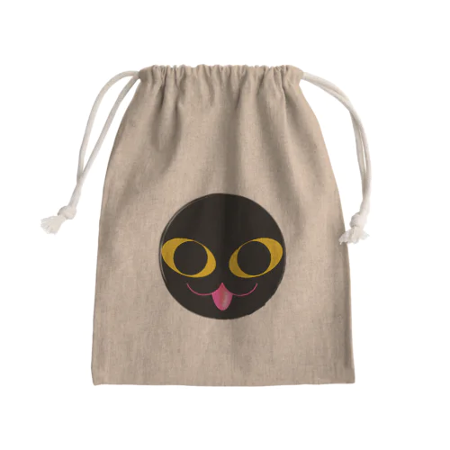 クロネコマルちゃん Mini Drawstring Bag