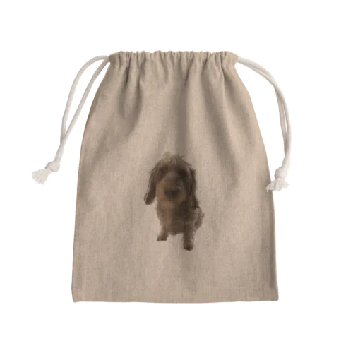 めっちゃかわい犬 Mini Drawstring Bag