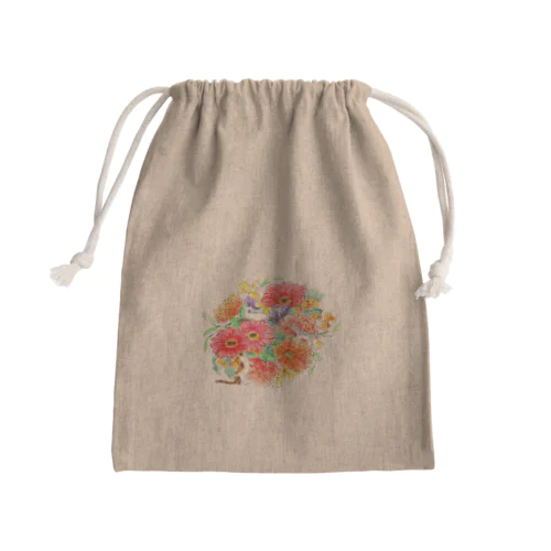 花猫 Mini Drawstring Bag