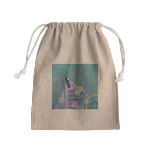 momo_emi2021 秋 Mini Drawstring Bag