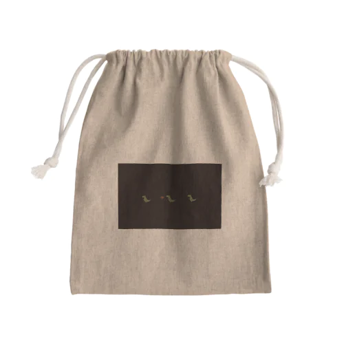 怪獣 Mini Drawstring Bag