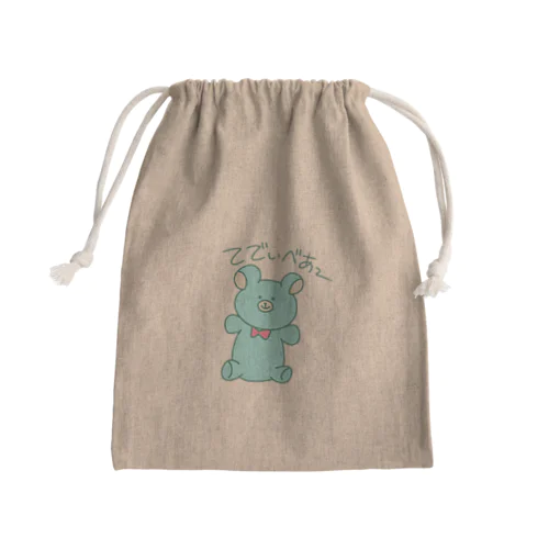 まいなまべあ〜 Mini Drawstring Bag