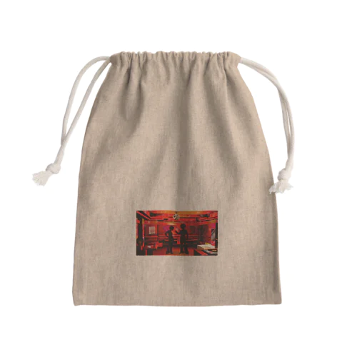 JAP DISCO Mini Drawstring Bag