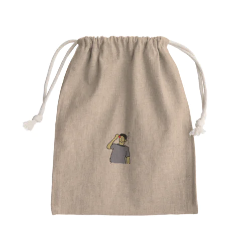 すんドメイトゥ Mini Drawstring Bag