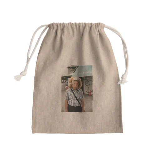 あざみ Mini Drawstring Bag