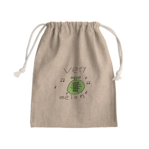 ベリーメロン ♪♪ Mini Drawstring Bag