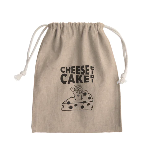 CHEESECAKEヒーロー Mini Drawstring Bag