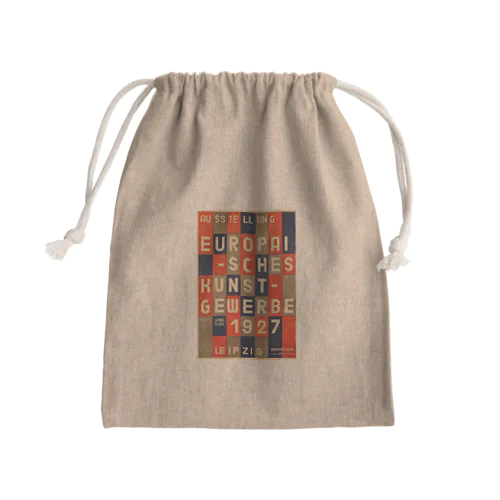 ドイツ・ライプツィヒ　バウハウス　1927 Mini Drawstring Bag