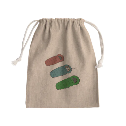 寝ぶくろう Mini Drawstring Bag