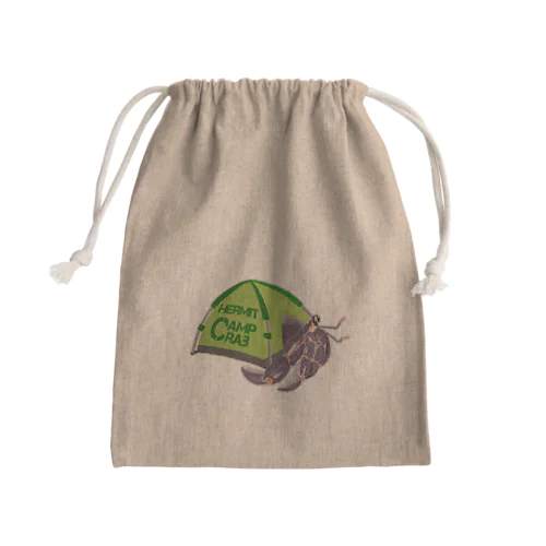 ソロキャンプ Mini Drawstring Bag