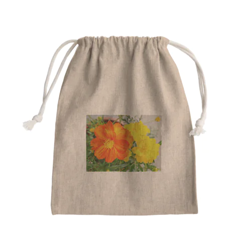 希望　🏵️マリーゴールド🏵️ Mini Drawstring Bag